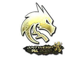 Sticker Team Spirit (Gold) | Antwerp 2022 - Preço e onde comprar no CS2