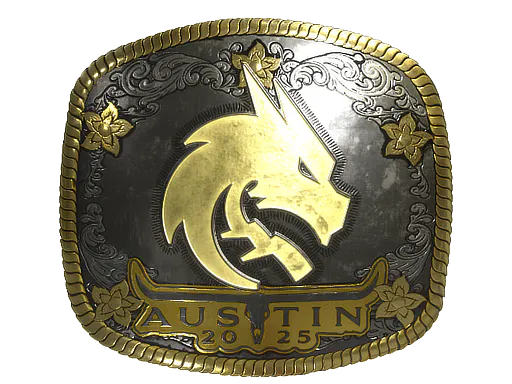 Sticker Team Spirit (Gold) | Austin 2025 - Preço e onde comprar no CS2
