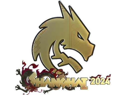 Sticker Team Spirit (Gold) | Shanghai 2024 - Preço e onde comprar no CS2