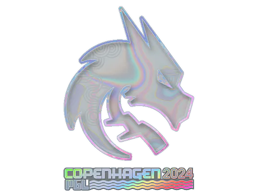 Sticker Team Spirit (Holo) | Copenhagen 2024 - Preço e onde comprar no CS2