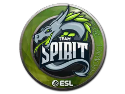 Sticker Team Spirit | Katowice 2019 - Preço e onde comprar no CS2