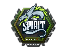 Sticker Team Spirit | London 2018 - Preço e onde comprar no CS2