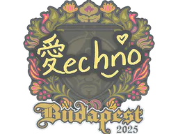 Sticker Techno4K | Budapest 2025 - Preço e onde comprar no CS2