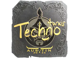 Sticker Techno4K (Foil) | Austin 2025 - Preço e onde comprar no CS2