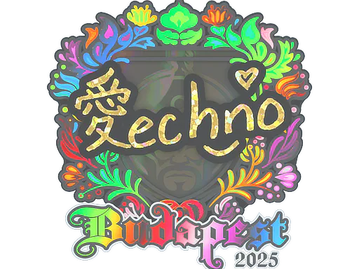 Sticker Techno4K (Holo) | Budapest 2025 - Preço e onde comprar no CS2