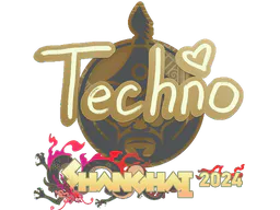 Sticker Techno4K | Shanghai 2024 - Preço e onde comprar no CS2