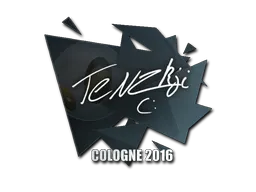 Sticker TENZKI | Cologne 2016 - Preço e onde comprar no CS2