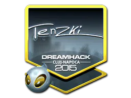 Sticker tenzki (Foil) | Cluj-Napoca 2015 - Preço e onde comprar no CS2