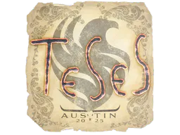Sticker TeSeS | Austin 2025 - Preço e onde comprar no CS2