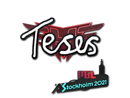 Sticker TeSeS | Stockholm 2021 - Preço e onde comprar no CS2