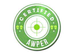 Sticker The Awper - Preço e onde comprar no CS2