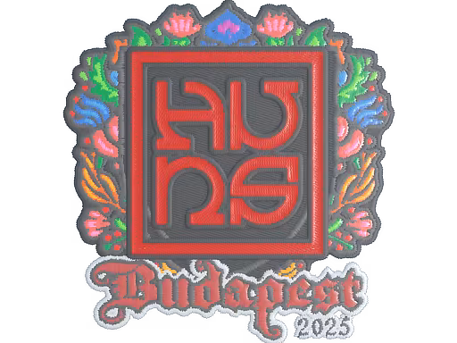 Sticker The Huns (Embroidered) | Budapest 2025 - Preço e onde comprar no CS2