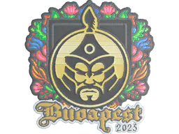 Sticker The Mongolz (Embroidered) | Budapest 2025 - Preço e onde comprar no CS2