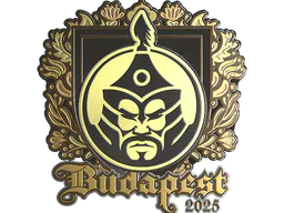 Sticker The Mongolz (Gold) | Budapest 2025 - Preço e onde comprar no CS2