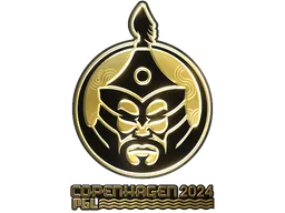 Sticker The MongolZ (Gold) | Copenhagen 2024 - Preço e onde comprar no CS2