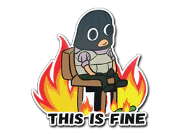 Sticker This Is Fine (T) - Preço e onde comprar no CS2