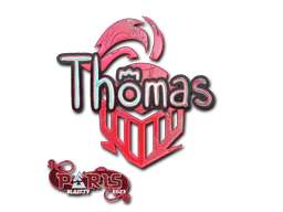 Sticker Thomas (Holo) | Paris 2023 - Preço e onde comprar no CS2
