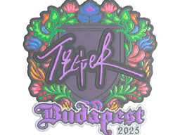 Sticker Tiger (Embroidered) | Budapest 2025 - Preço e onde comprar no CS2