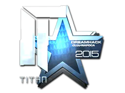 Sticker Titan (Foil) | Cluj-Napoca 2015 - Preço e onde comprar no CS2