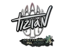 Sticker tiziaN | Antwerp 2022 - Preço e onde comprar no CS2