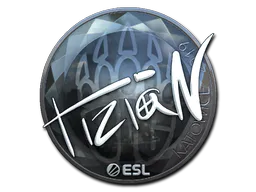 Sticker tiziaN (Foil) | Katowice 2019 - Preço e onde comprar no CS2