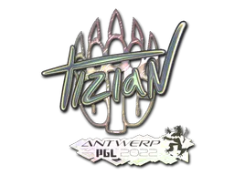 Sticker tiziaN (Holo) | Antwerp 2022 - Preço e onde comprar no CS2