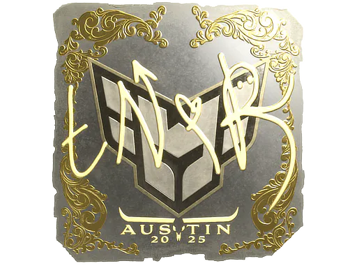 Sticker tN1R (Gold) | Austin 2025 - Preço e onde comprar no CS2