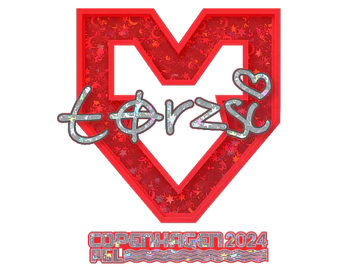 Sticker torzsi (Glitter) | Copenhagen 2024 - Preço e onde comprar no CS2