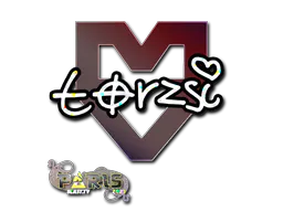 Sticker torzsi (Glitter) | Paris 2023 - Preço e onde comprar no CS2