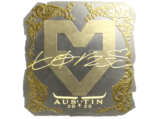 Sticker torzsi (Gold) | Austin 2025 - Preço e onde comprar no CS2