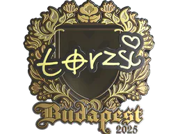 Sticker torzsi (Gold) | Budapest 2025 - Preço e onde comprar no CS2