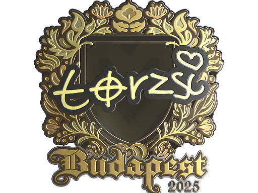 Sticker torzsi (Gold) | Budapest 2025 - Preço e onde comprar no CS2
