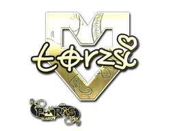 Sticker torzsi (Gold) | Paris 2023 - Preço e onde comprar no CS2