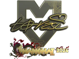 Sticker torzsi (Gold) | Shanghai 2024 - Preço e onde comprar no CS2