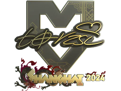 Sticker torzsi (Gold) | Shanghai 2024 - Preço e onde comprar no CS2