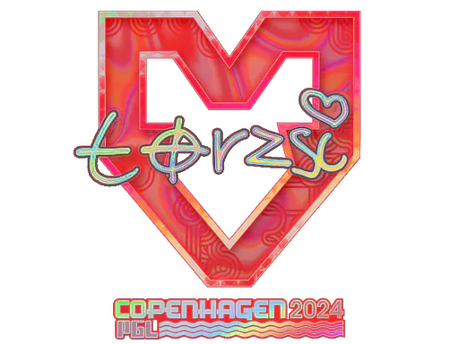 Sticker torzsi (Holo) | Copenhagen 2024 - Preço e onde comprar no CS2
