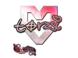 Sticker torzsi (Holo) | Paris 2023 - Preço e onde comprar no CS2