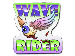 Sticker Toxic Wave Rider - Preço e onde comprar no CS2