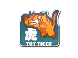 Sticker Toy Tiger - Preço e onde comprar no CS2