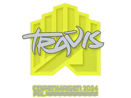 Sticker TRAVIS | Copenhagen 2024 - Preço e onde comprar no CS2