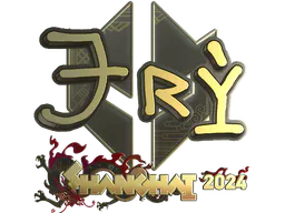 Sticker TRY (Gold) | Shanghai 2024 - Preço e onde comprar no CS2