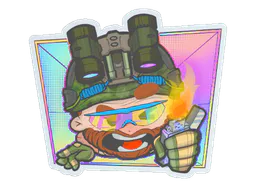 Sticker Try Hard (Holo) - Preço e onde comprar no CS2