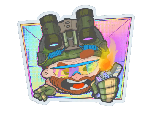 Sticker Try Hard (Holo) - Preço e onde comprar no CS2