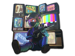 Sticker TV Installation (Lenticular) - Preço e onde comprar no CS2