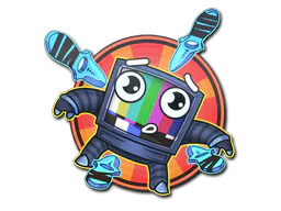 Sticker TV On Mirage - Preço e onde comprar no CS2