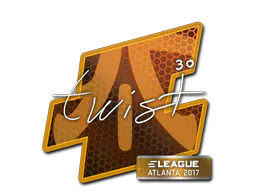Sticker twist | Atlanta 2017 - Preço e onde comprar no CS2