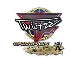 Sticker Twistzz (Champion) | Antwerp 2022 - Preço e onde comprar no CS2