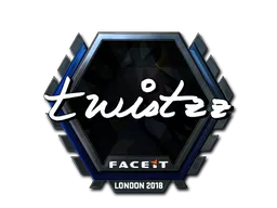 Sticker Twistzz (Foil) | London 2018 - Preço e onde comprar no CS2