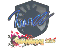 Sticker Twistzz (Glitter) | Shanghai 2024 - Preço e onde comprar no CS2