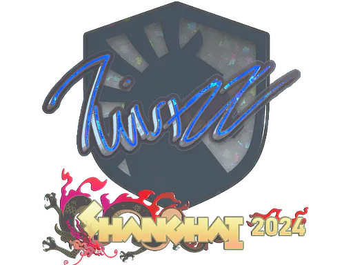 Sticker Twistzz (Glitter) | Shanghai 2024 - Preço e onde comprar no CS2